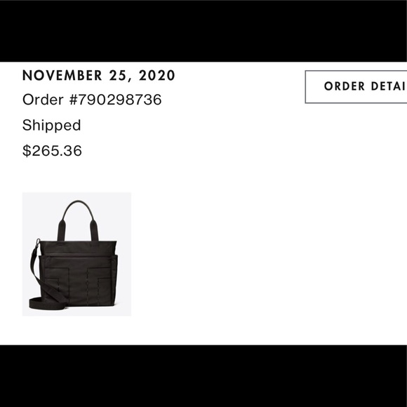 Tory Sport Nylon Graphic T Holdall Tote - Picture 11 of 11